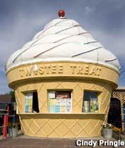 Twistee Treat stand.