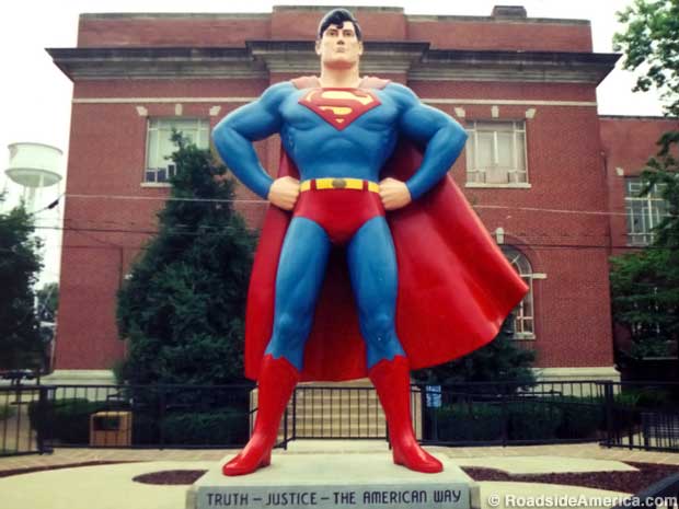 Superman Statue, Metropolis, Illinois