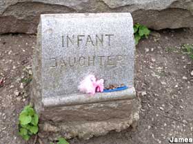 Grave of Infant Daughter.