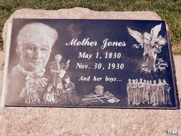 Mother Jones and her boys.