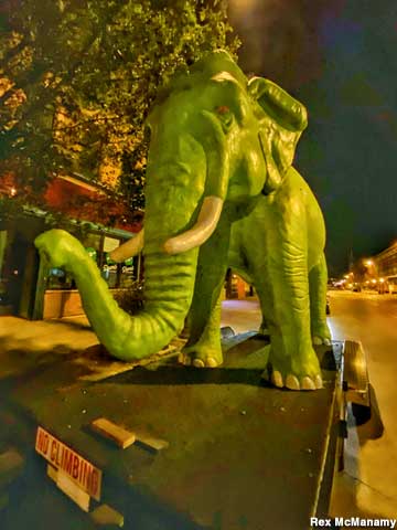 Green Elephant.