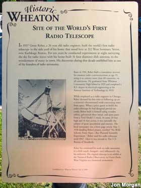 Site of World's First Radio Telescope.