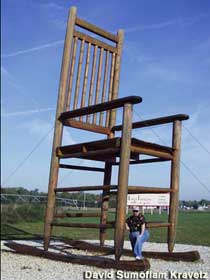 Largest Rocking Chair.
