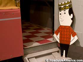 E-Z King invites all to visit his camp trailer.