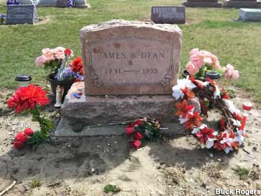 James B. Dean grave.