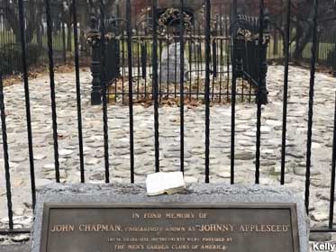 Johnny Appleseed's Grave.