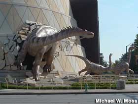 Children's Museum dinosaurs.