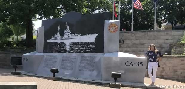 USS Indianapolis Memorial.