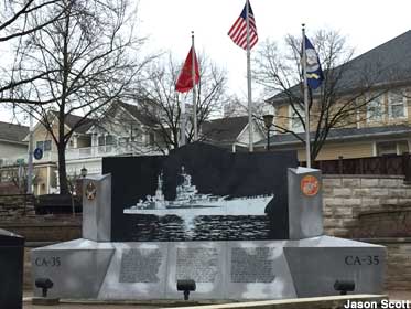 USS Indianapolis Memorial.