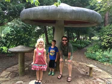 Giant mushroom.