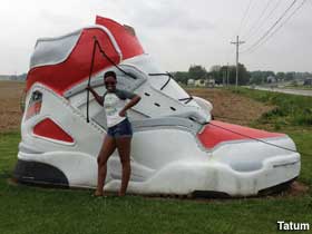 Giant Sneaker.