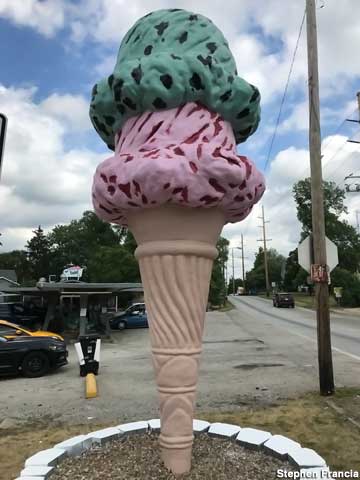 Ice cream one.