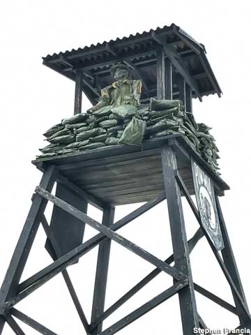 Guard tower.