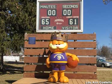 Basketball King Garfield.