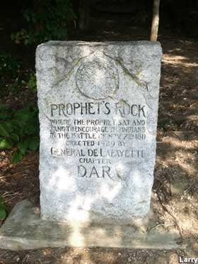 Prophet's Rock.