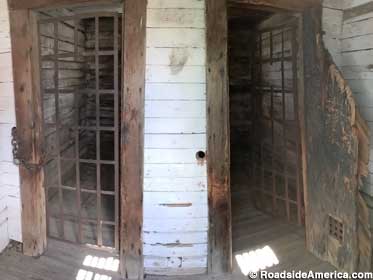 Vintage two-cell jail was literally stolen by Dodge City and added to its roster of attractions.