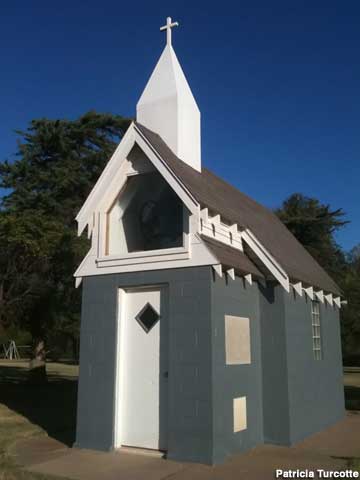 Tiny Garfield chapel.