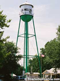 Water Tower above the Big Well.