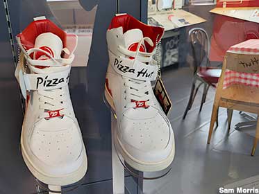 What next? Pizza shoes?