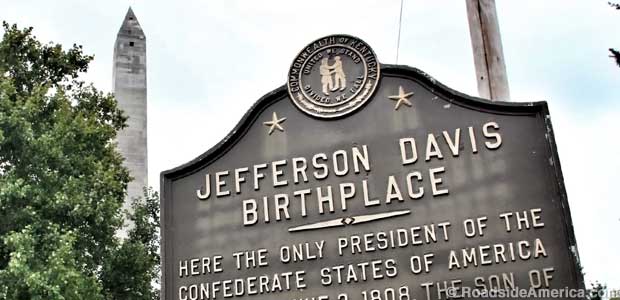 Jefferson Davis Birthplace.