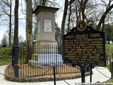 Daniel Boone's Grave.
