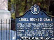 Daniel Boone's Grave.