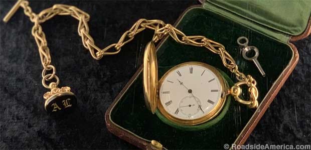 Lincoln's watch kept ticking even when Abe didn't.