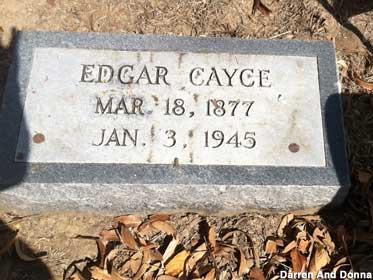 Edgar Cayce Grave Site.