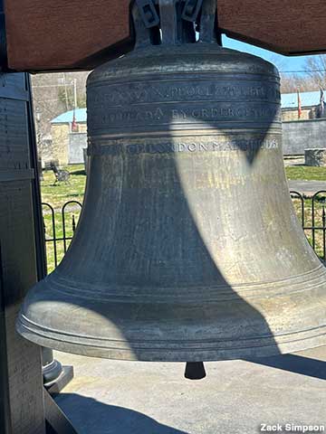 Replica Liberty Bell.