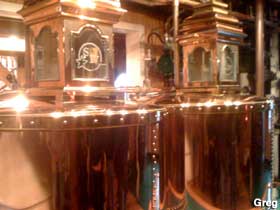 Bourbon distilling.