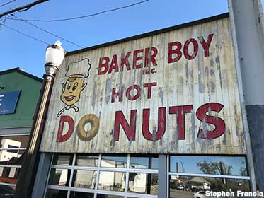 Baker Boy Inc. Hot Donuts.