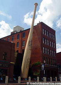 World's Biggest Baseball Bat.