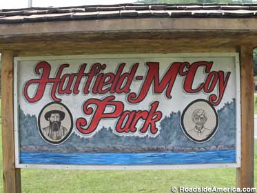 Hatfield-McCoy Park.