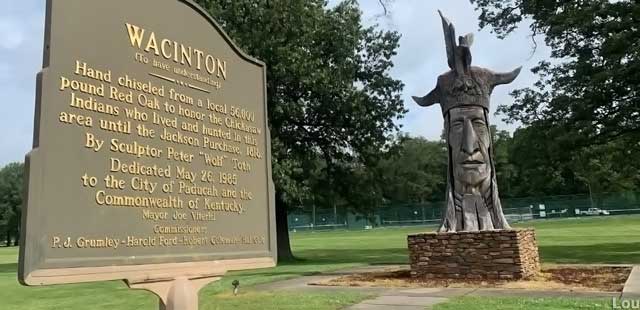 Wacinton historical marker.