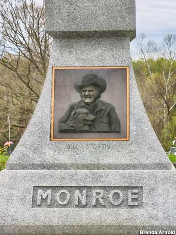 Monroe grave.