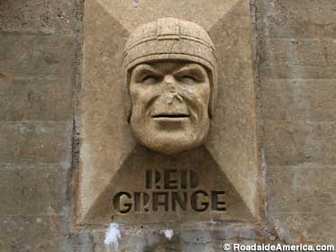 Red Grange head.
