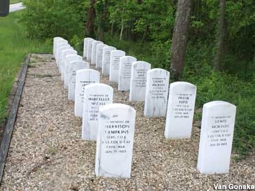 Horrible Massacre graves.