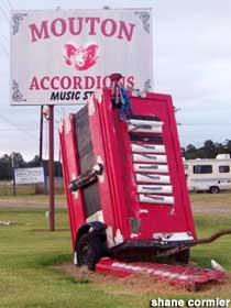Giant accordion.