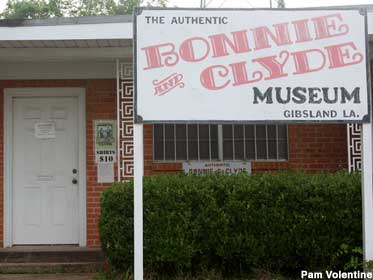 Authentic Bonnie and Clyde Museum.