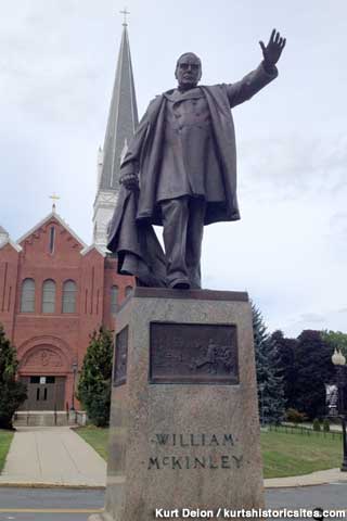William McKinley statue.