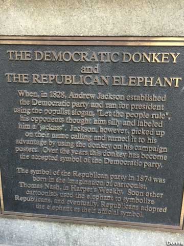 Historical plaque.