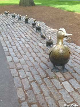 Make Way for Ducklings.