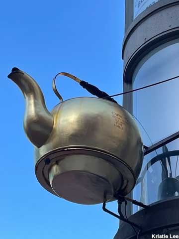 Big tea kettle.