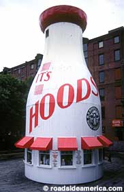 Hood Milk Bottle.