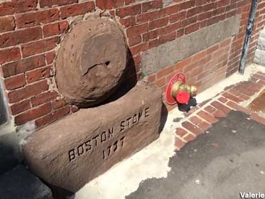The Boston Stone.