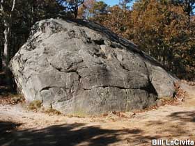 Lonely glacial erratic.