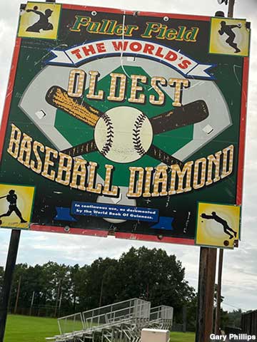 World's Oldest Baseball Diamond.