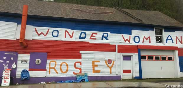 Wonder Woman Rosey house.