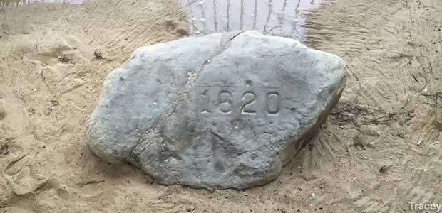 Plymouth Rock vintage view.