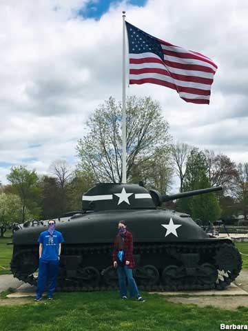 Patton tank.